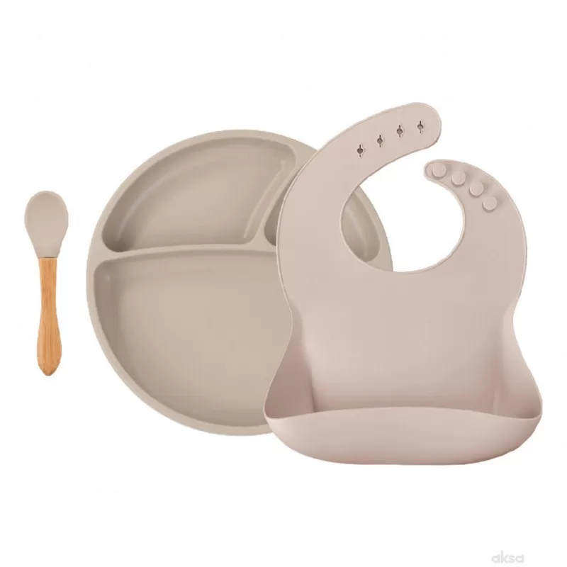 Minikoioi set za hranjenje Bubble Beige