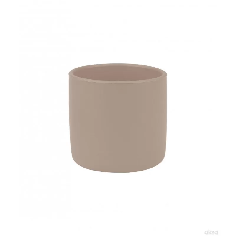 Minikoioi silikonska čaša Minicup Bubble Beige