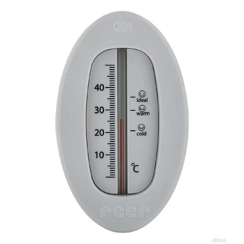Reer termometar oval-gray