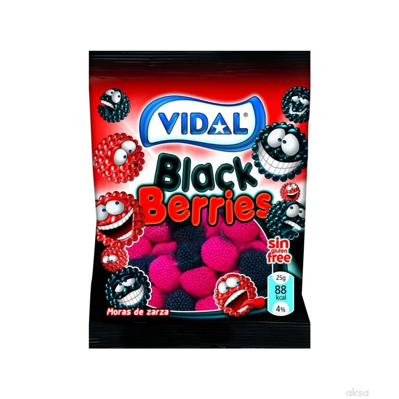 Vidal gumene bombone kupina 100g