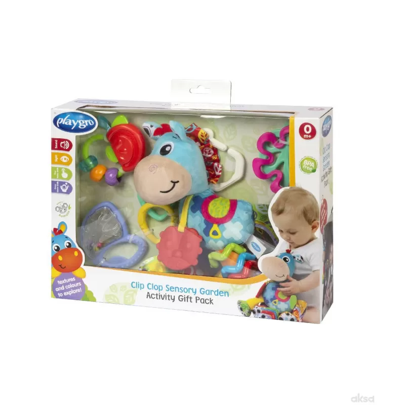 Playgro baby <br />
aktiviti set magarence
