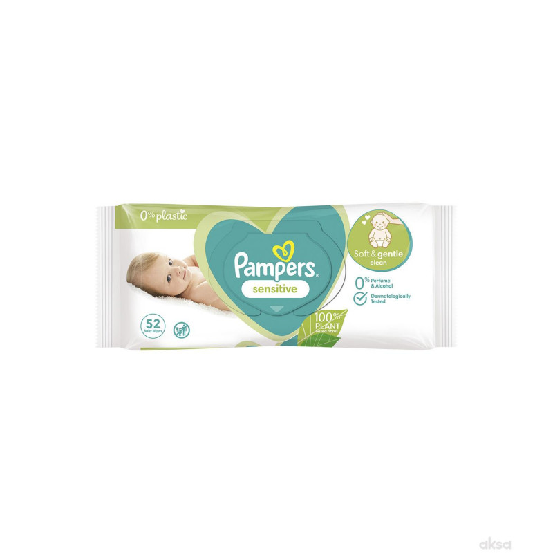 Pampers baby vlazne maramice Sensitive 52kom | AKSA