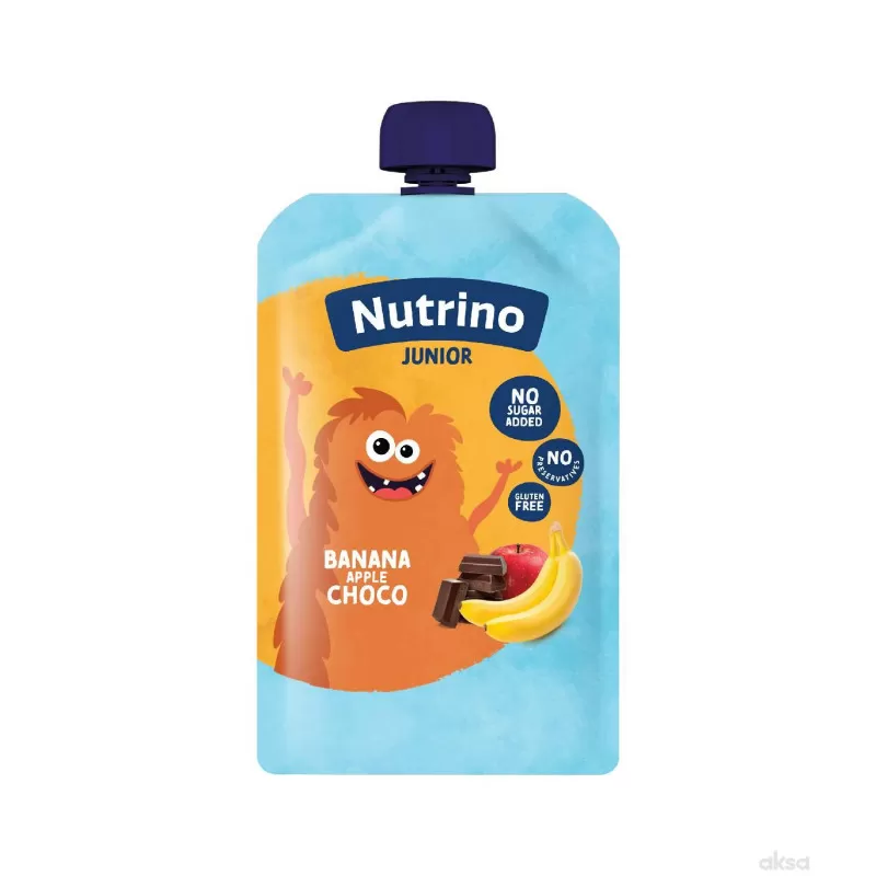 Nutrino junior pauč Bana,jab,čoko 180g