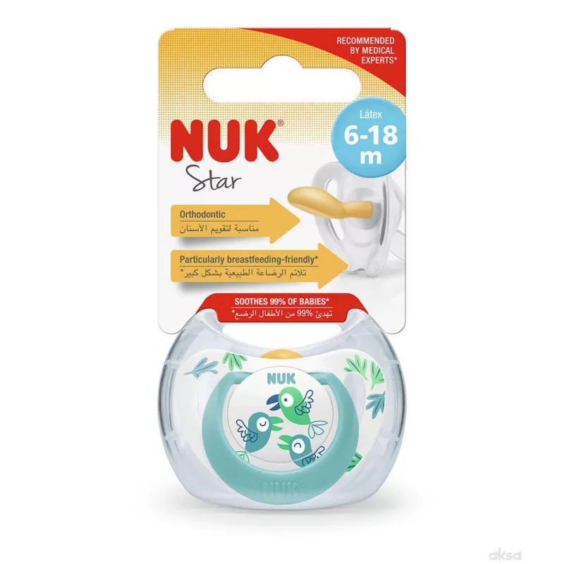 Nuk varalica kaučuk star vel 2