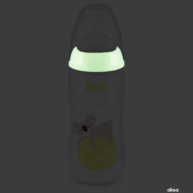 Nuk flašica FC term.indi Svetleći efekat 300ml 0-6
