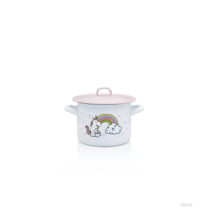 Metalac šerpa 14cm/1,5l sa poklopcem, Unicorn