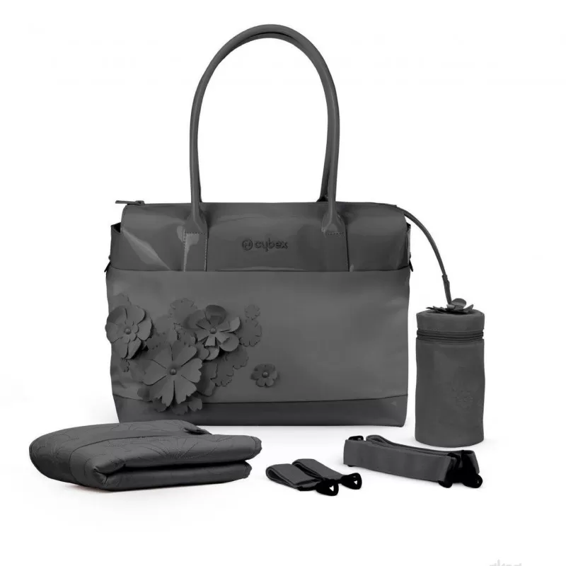 Cybex Platinum torba Simply Flowers Dark grey