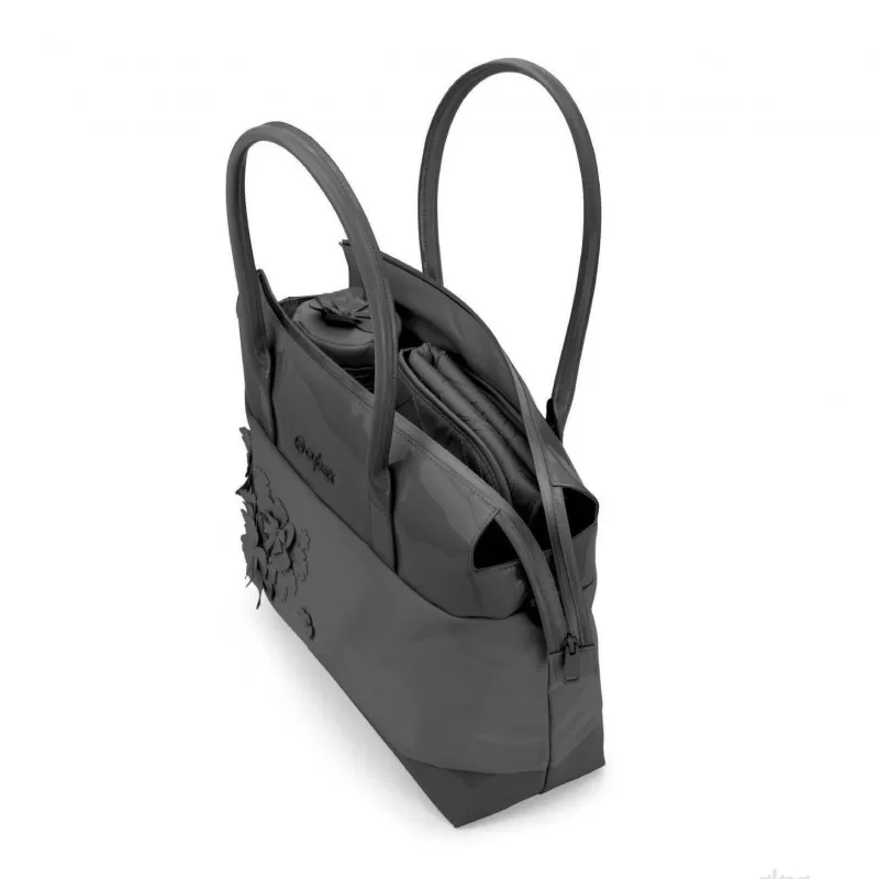 Cybex Platinum torba Simply Flowers Dark grey