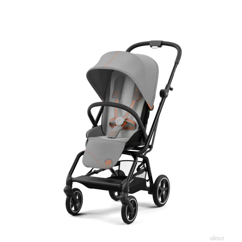 Cybex kolica Eezy S Twist+ 2, LavaGrey(crni ram)
