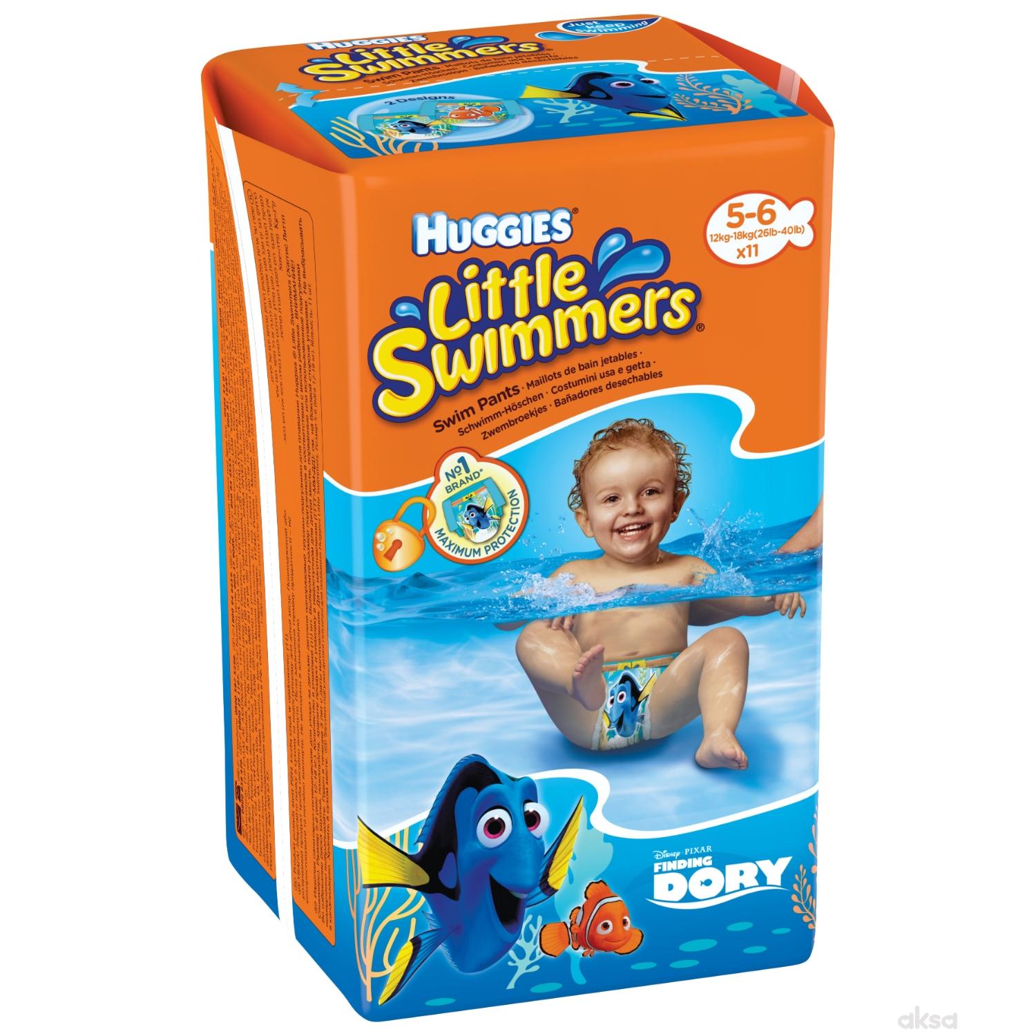 Huggies Pelene Za Kupanje 5 6 12 18kg 11 Kom A004696 Aksa