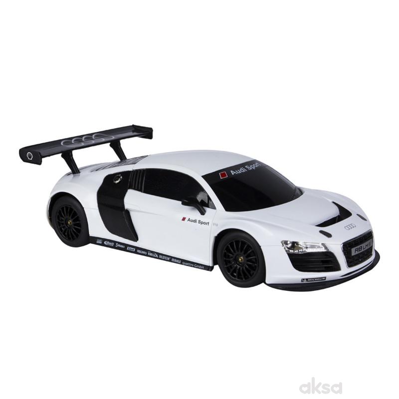 Rastar igračka RC automobil Audi R8 1:18 -bel,siv 