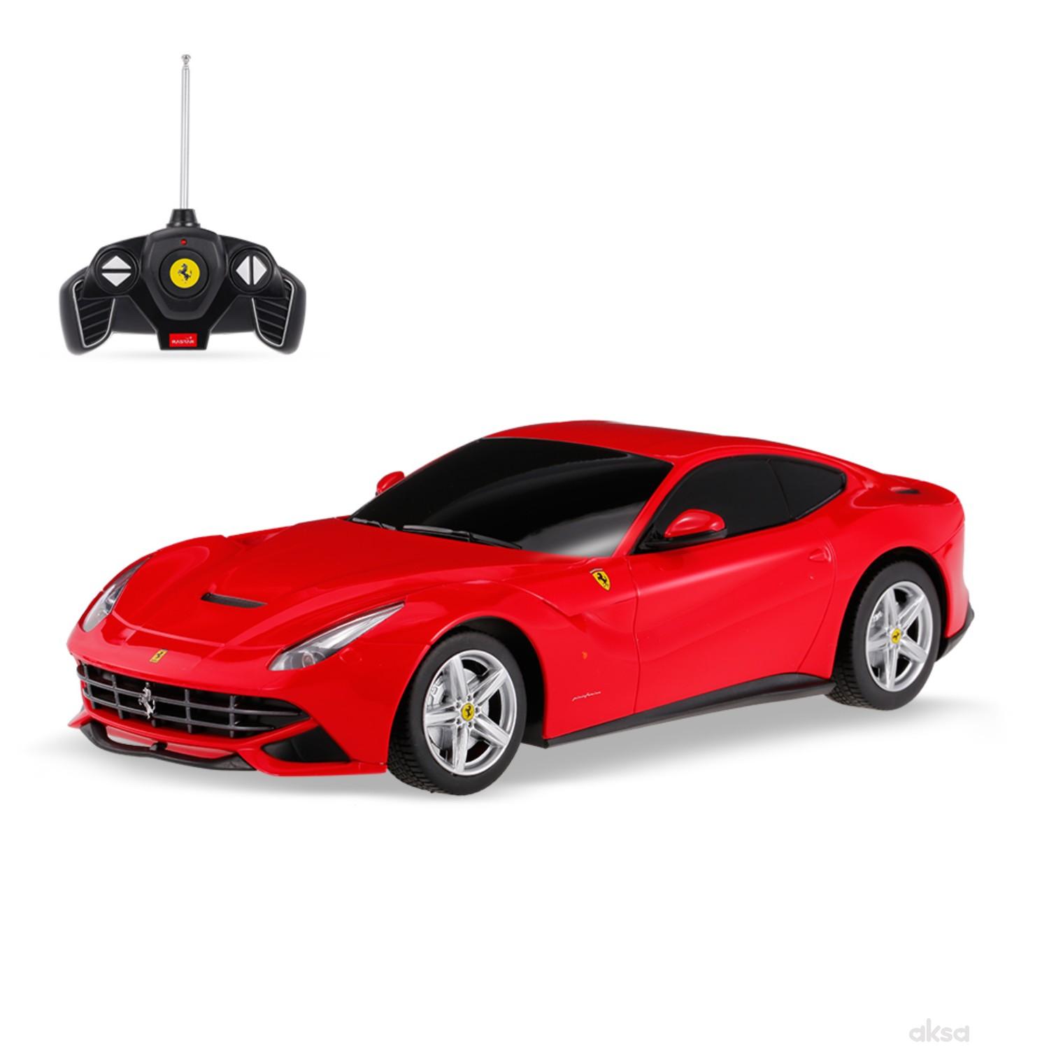 Rastar igračka RC automobil Ferrari F12 1:18 - crv