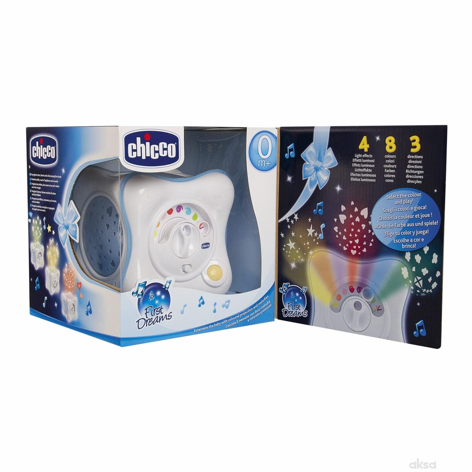 Chicco muzički projektor u obliku kocke (fd)-plavi