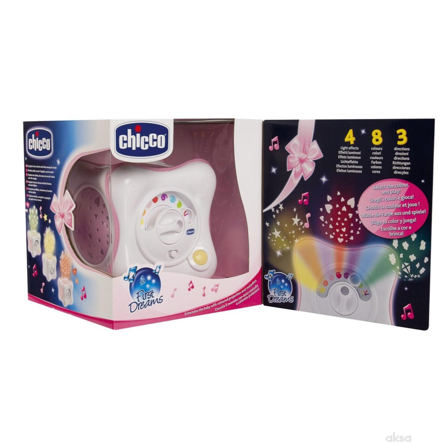 Chicco muzički projektor u obliku kocke (fd)-roze
