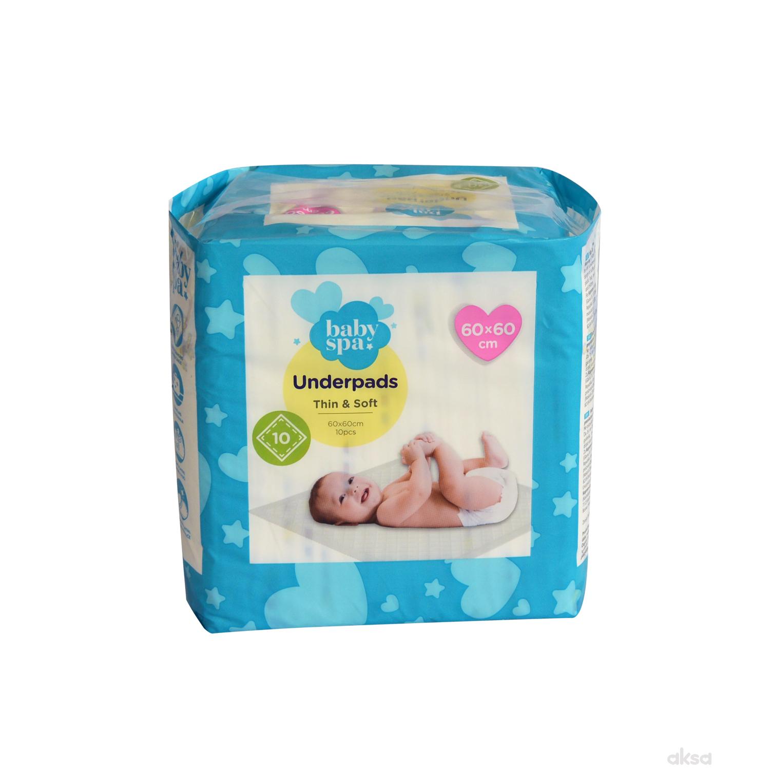 Baby spa podloga za presvlačenje 60x60cm 10kom