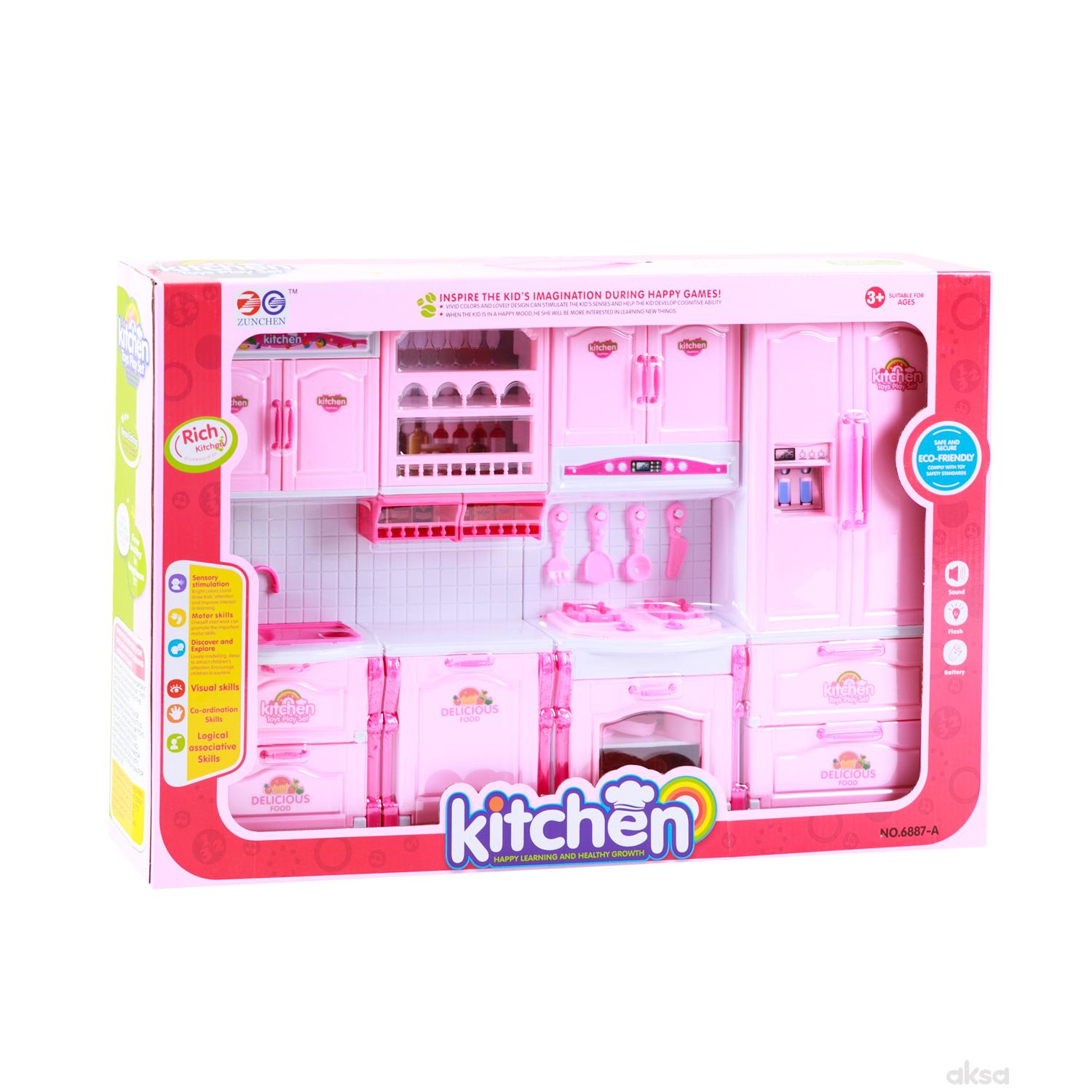 HK Mini kuhinjski set sa svetlom i muzikom lux