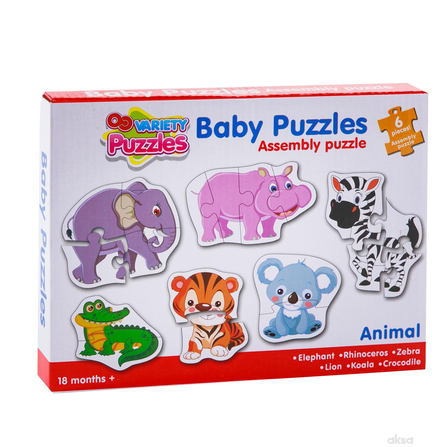 HK Mini baby puzzle safari