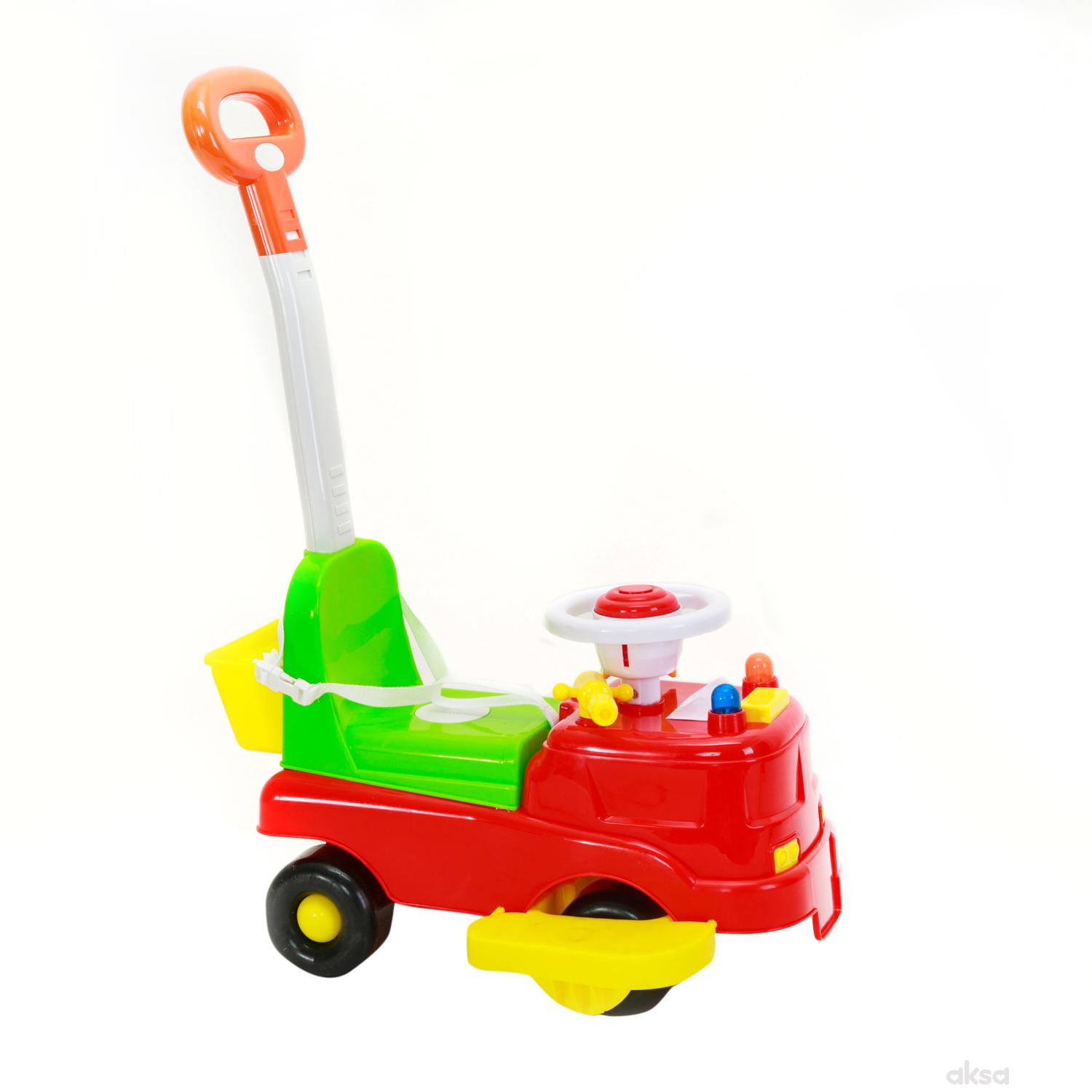 Hk Mini guralica baby auto 2 u 1, sa muzikom