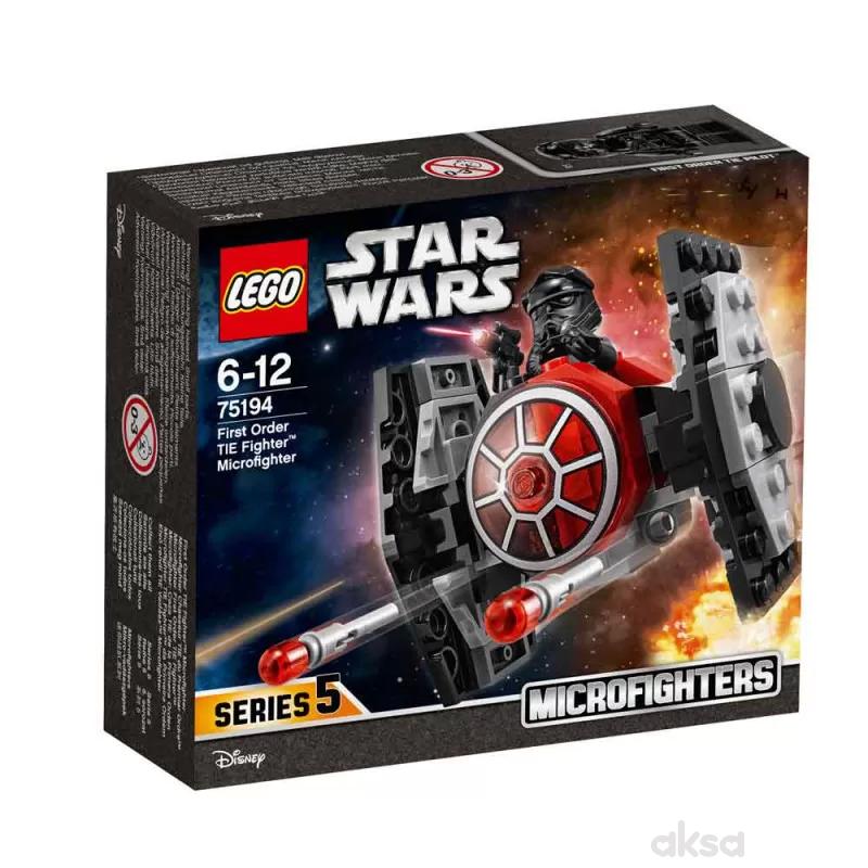 Lego Star wars first order tie fighter microfighte 