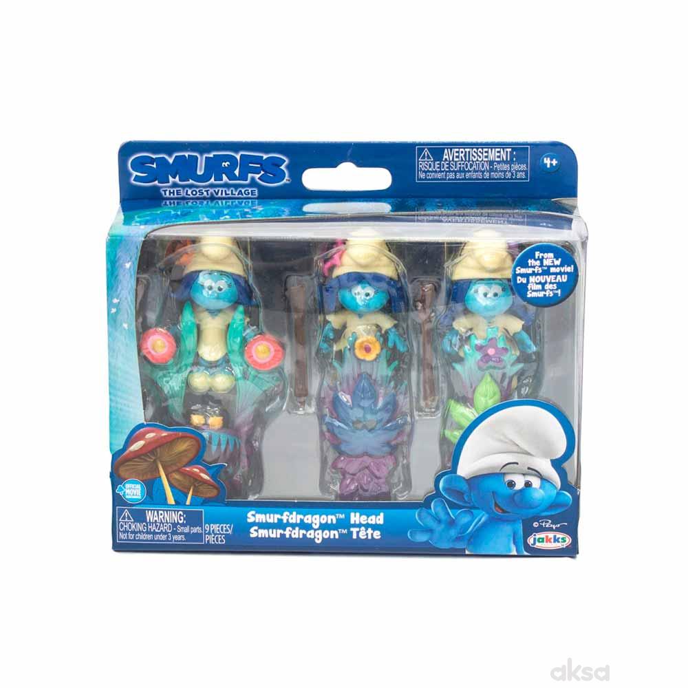 Strumpfovi set 3 figure asst