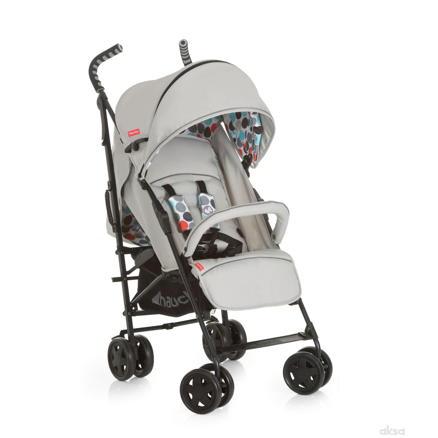 Hauck kolica Palma Plus, fisher price, grey