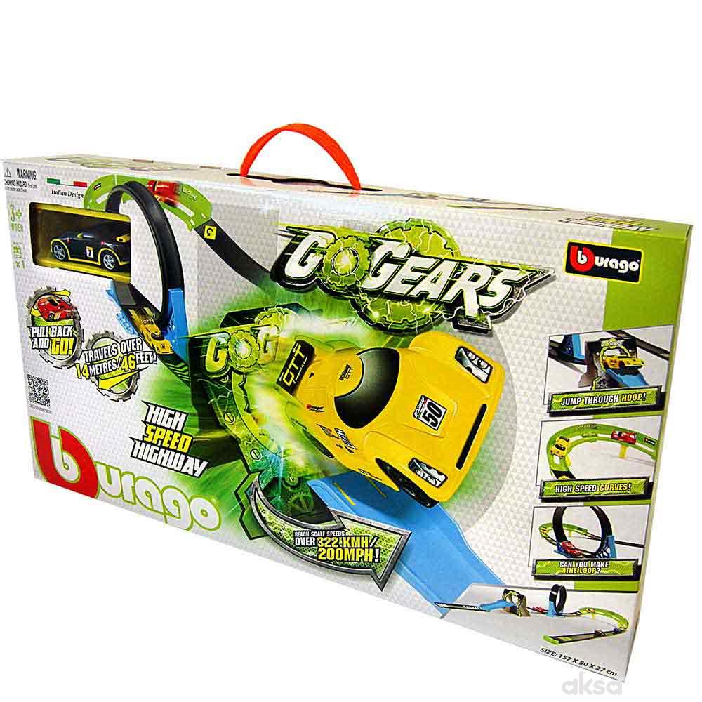 Burago go gear 1:55 high speed autoput