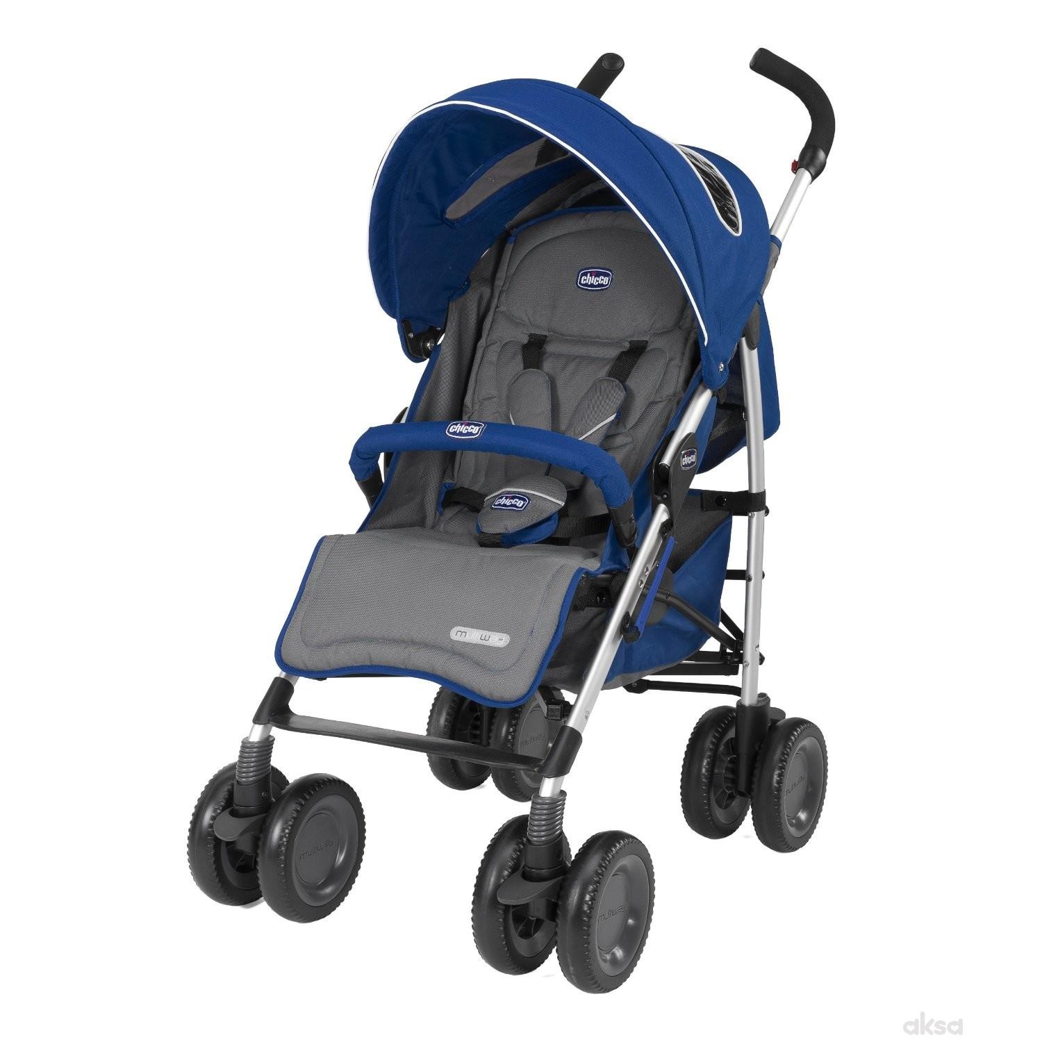 Chicco kolica za bebe Multiway Evo plava