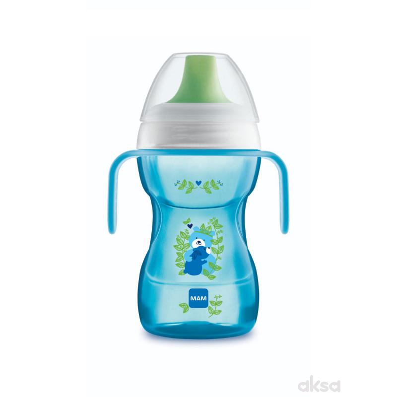 MAM no spill čaša sa tvrdim piskom Learn to drink, 270ml, 8m+ 