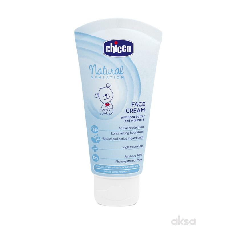 Chicco baby krema za lice natural sensation 50ml 