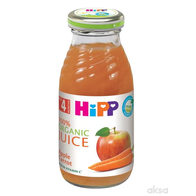 Hipp sok jabuka i šargarepa 200ml 