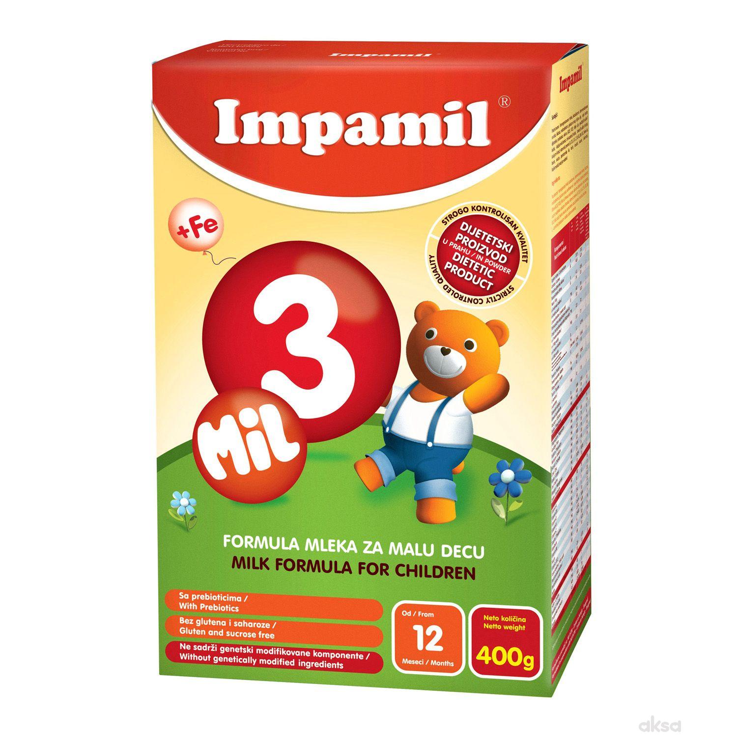 Impamil mleko mil 3 400g