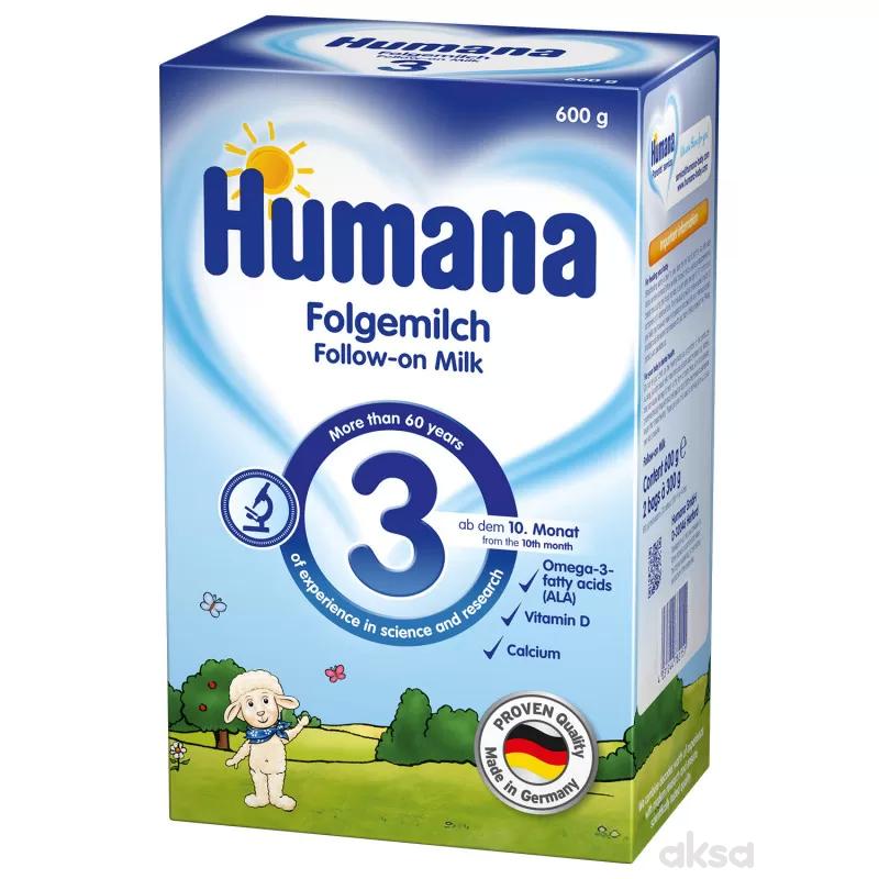 Humana mleko 3 600 gr,