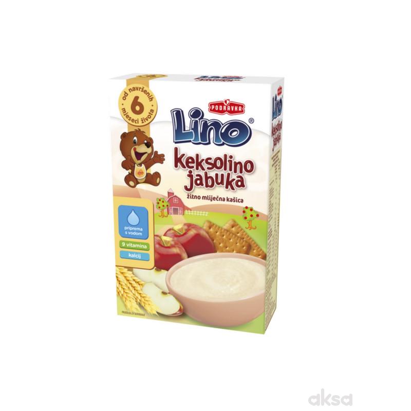 Lino mlečna instant kaša keksolino jabuka 200g 