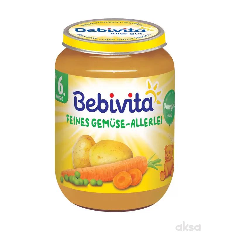 Bebivita kašica mešano fino povrće 190g