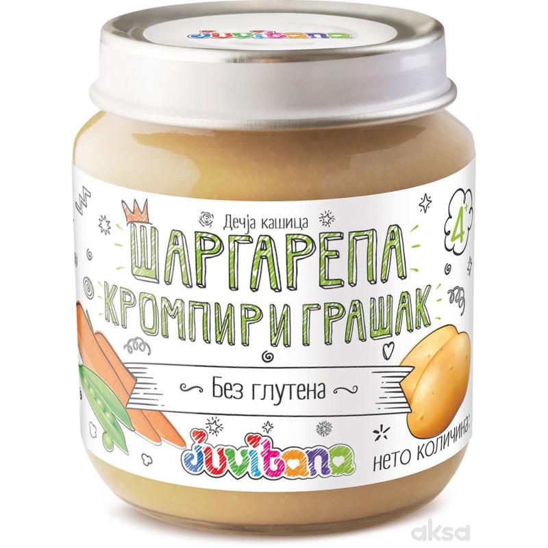 Juvitana kašica mrkva, krompir i grašak 128g