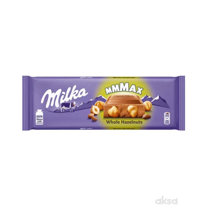 Milka čokolada wholenuts 270g 