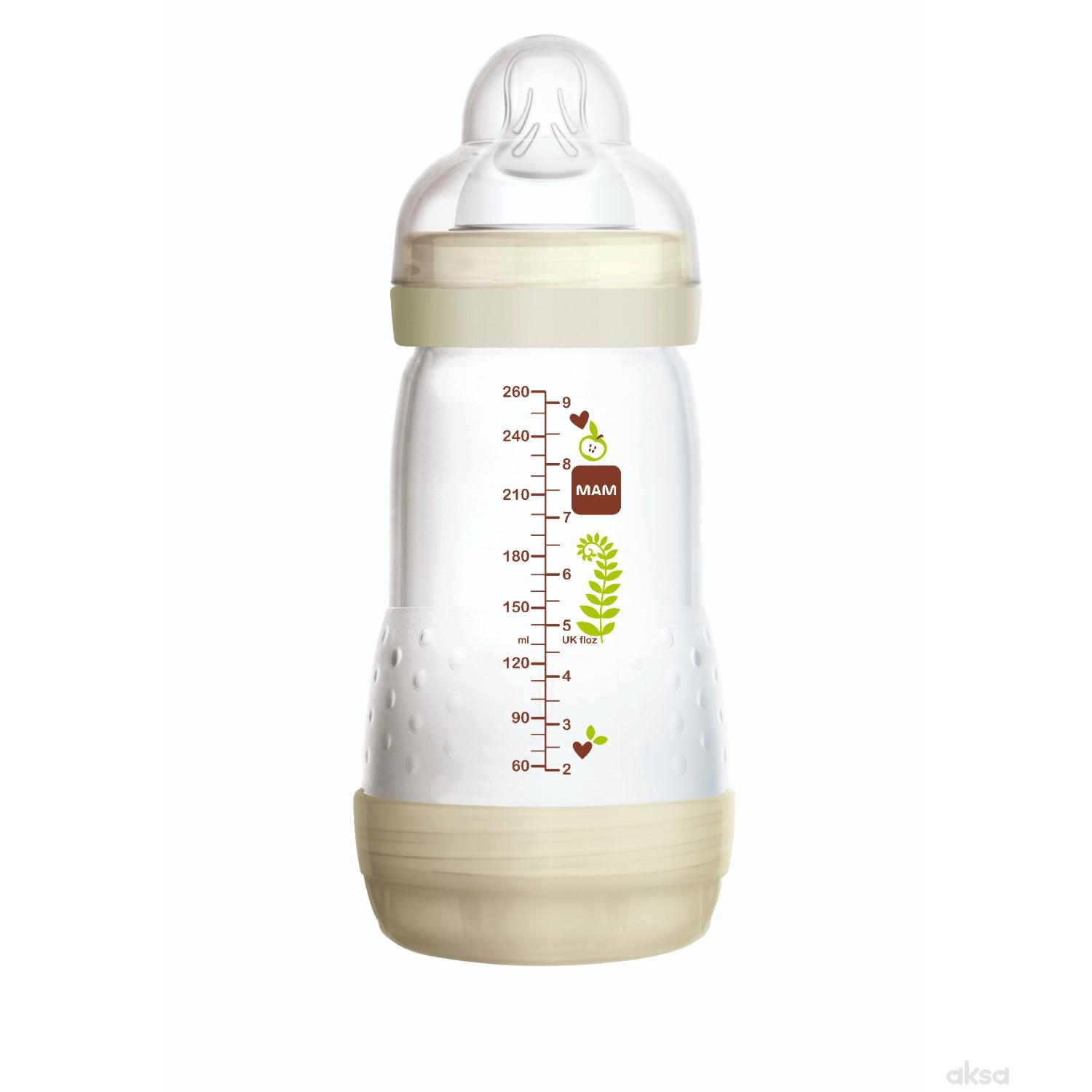 MAM flašica Anticolic 260ml, silikon, 2m+