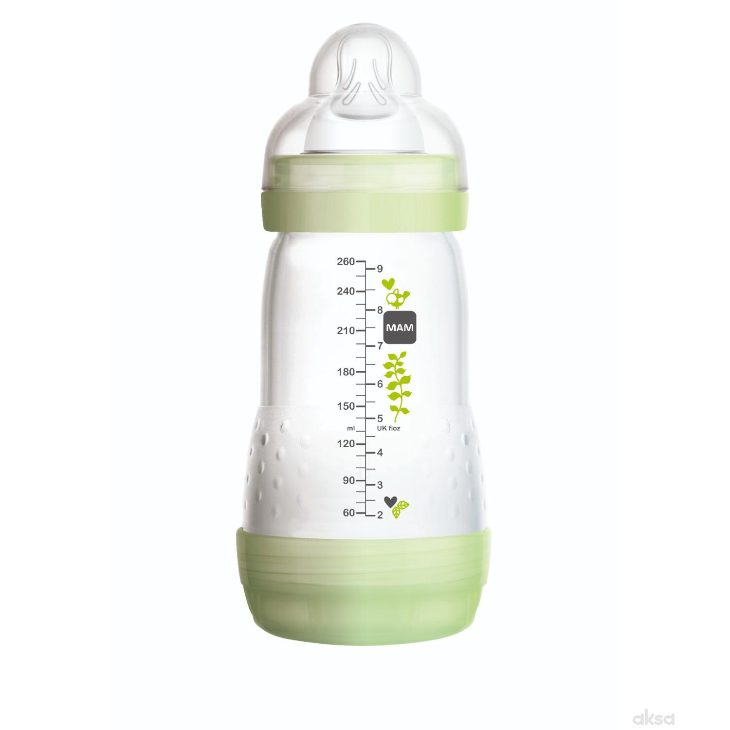 MAM flašica Anticolic 260ml, silikon, 2m+