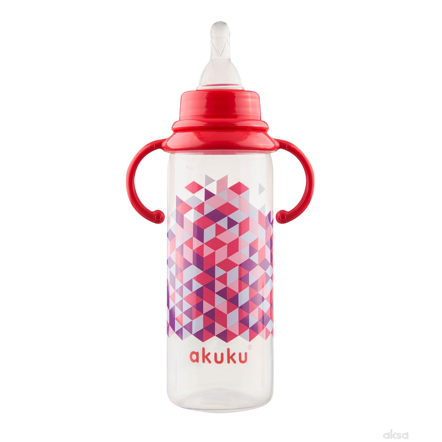 Akuku flašica PP 250 ml, silikon ručke