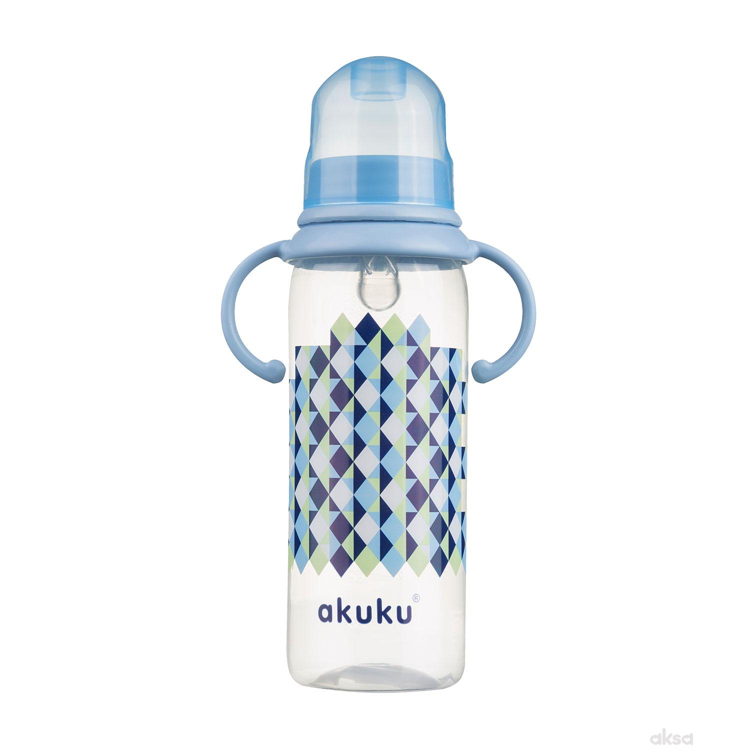 Akuku flašica PP 250 ml, silikon ručke