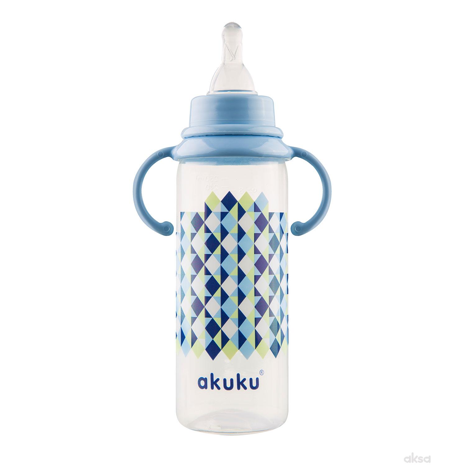 Akuku flašica PP 250 ml, silikon ručke