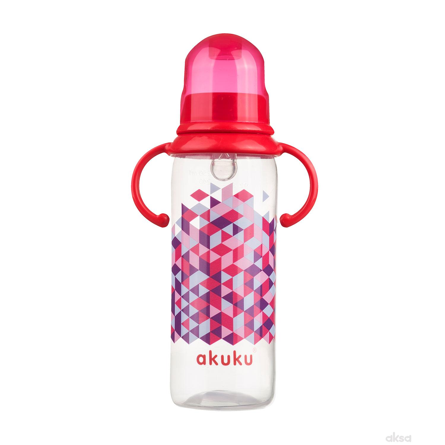 Akuku flašica PP 250 ml, silikon ručke