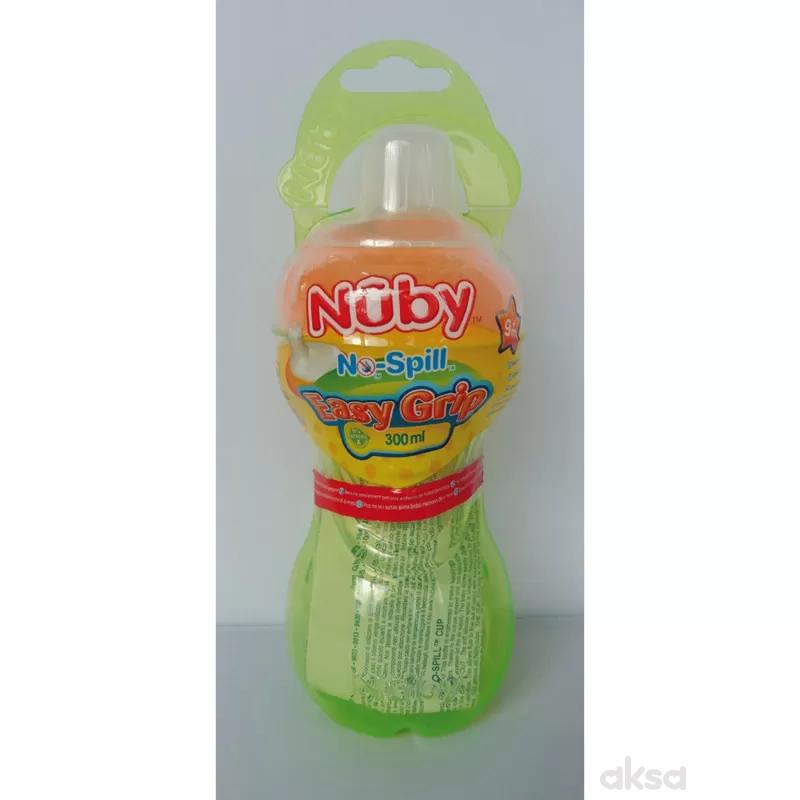 Nuby čaša sa sil. piskom, no spill 9m+, 300ml