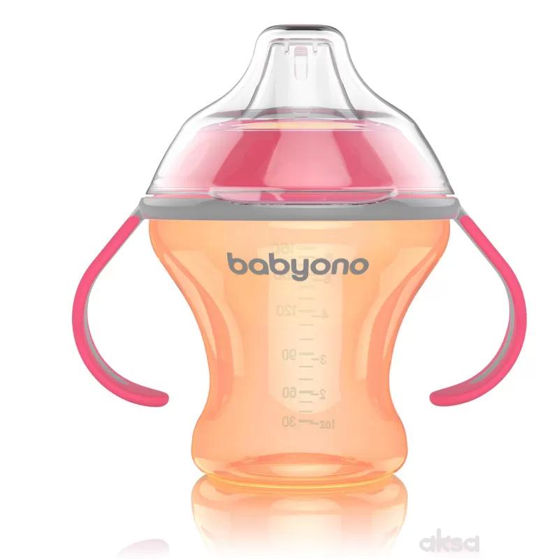 Babyono no spill čaša meki pisak, 180ml 