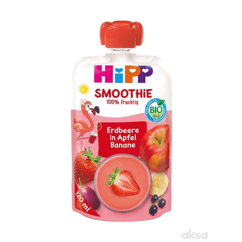 Hipp smoothie crveno voće, jabuka i banana 120ml