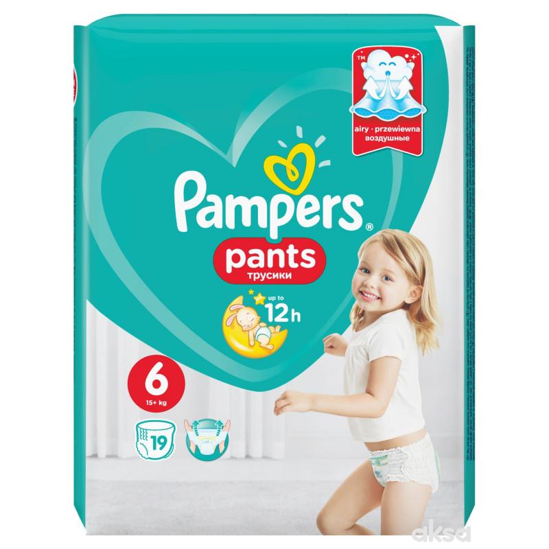 Pampers pants pelene RP 6 extra large 16+kg 19kom 