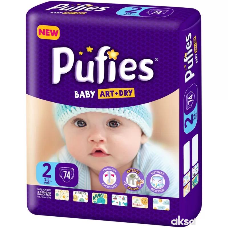 Pufies pelene baby art MP 2 mini 3-6kg 74kom