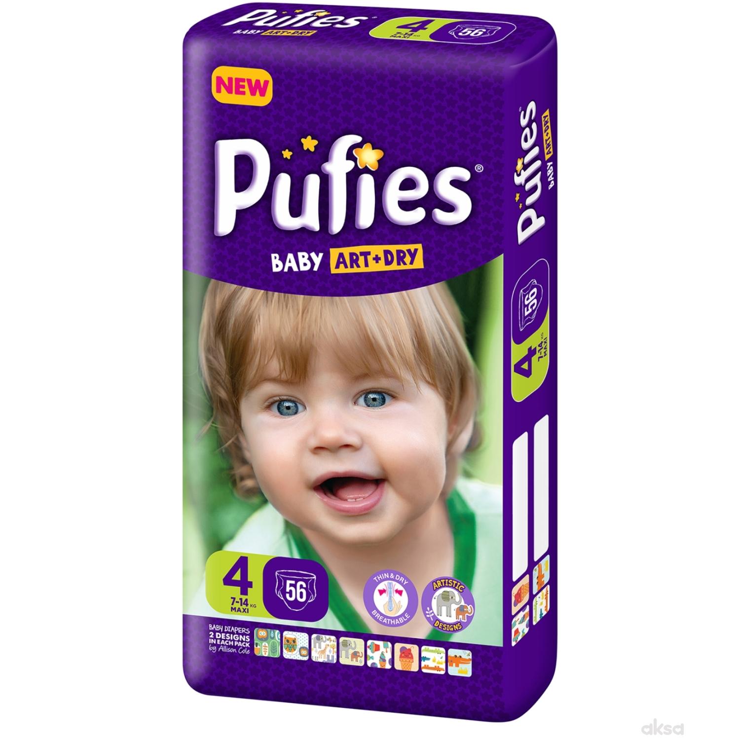 Pufies pelene baby art MP 4 maxi 7-14kg 56kom