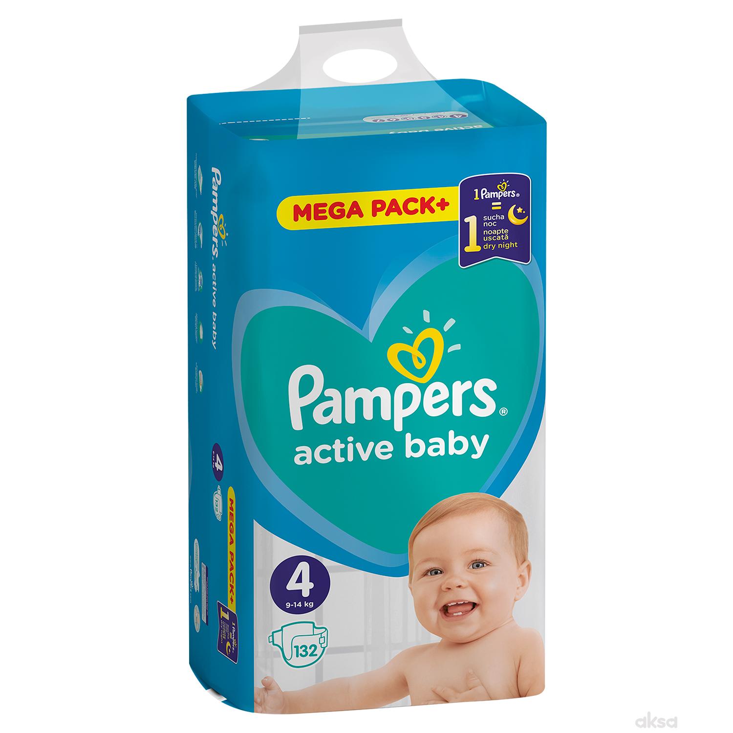 Pampers pelene MB 4 maxi 9-14kg 132kom