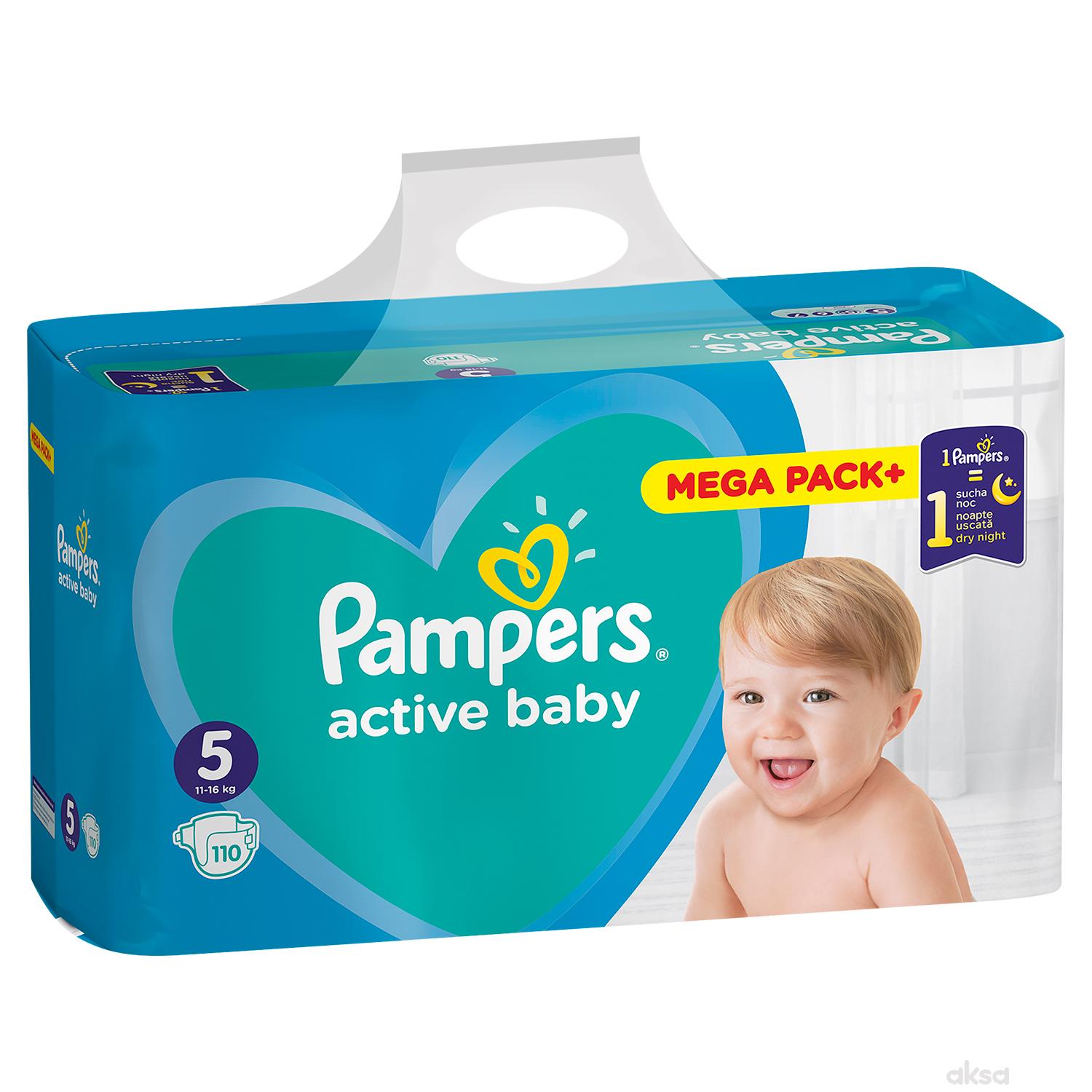 Pampers pelene MB 5 junior 11-16kg 110kom